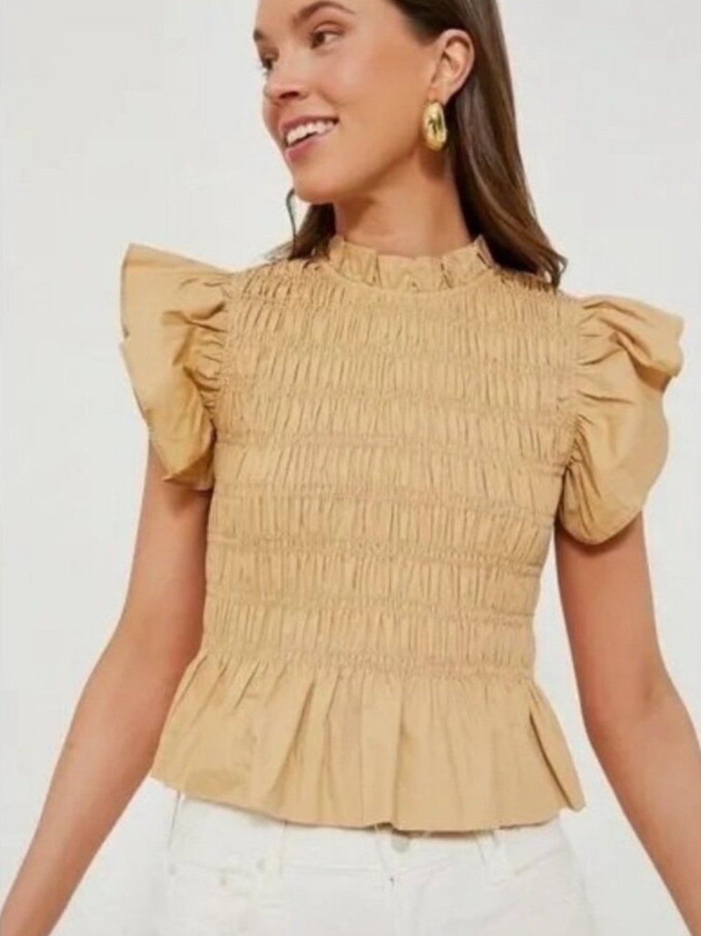 Hyacinth House Nadine Smock Blouse